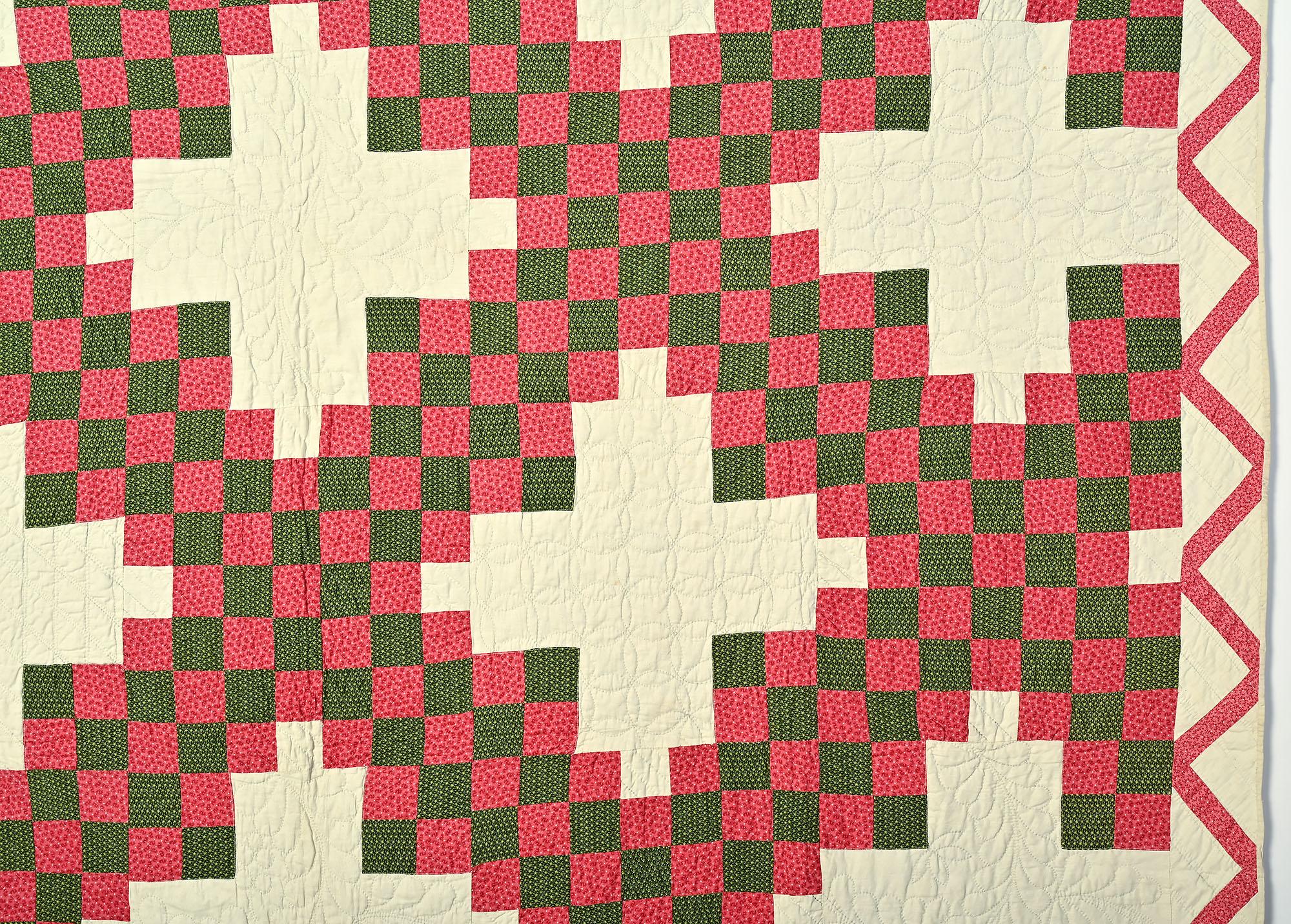 Country Irish Chain Quilt For Sale