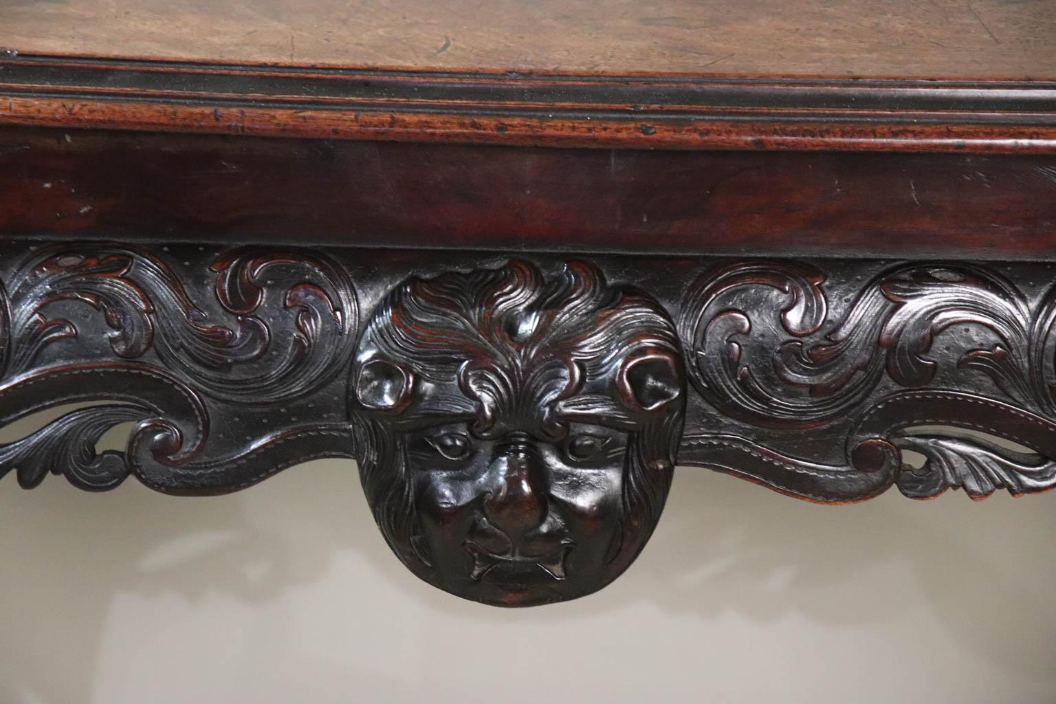 Irish Console Table In Good Condition In Stamford, CT