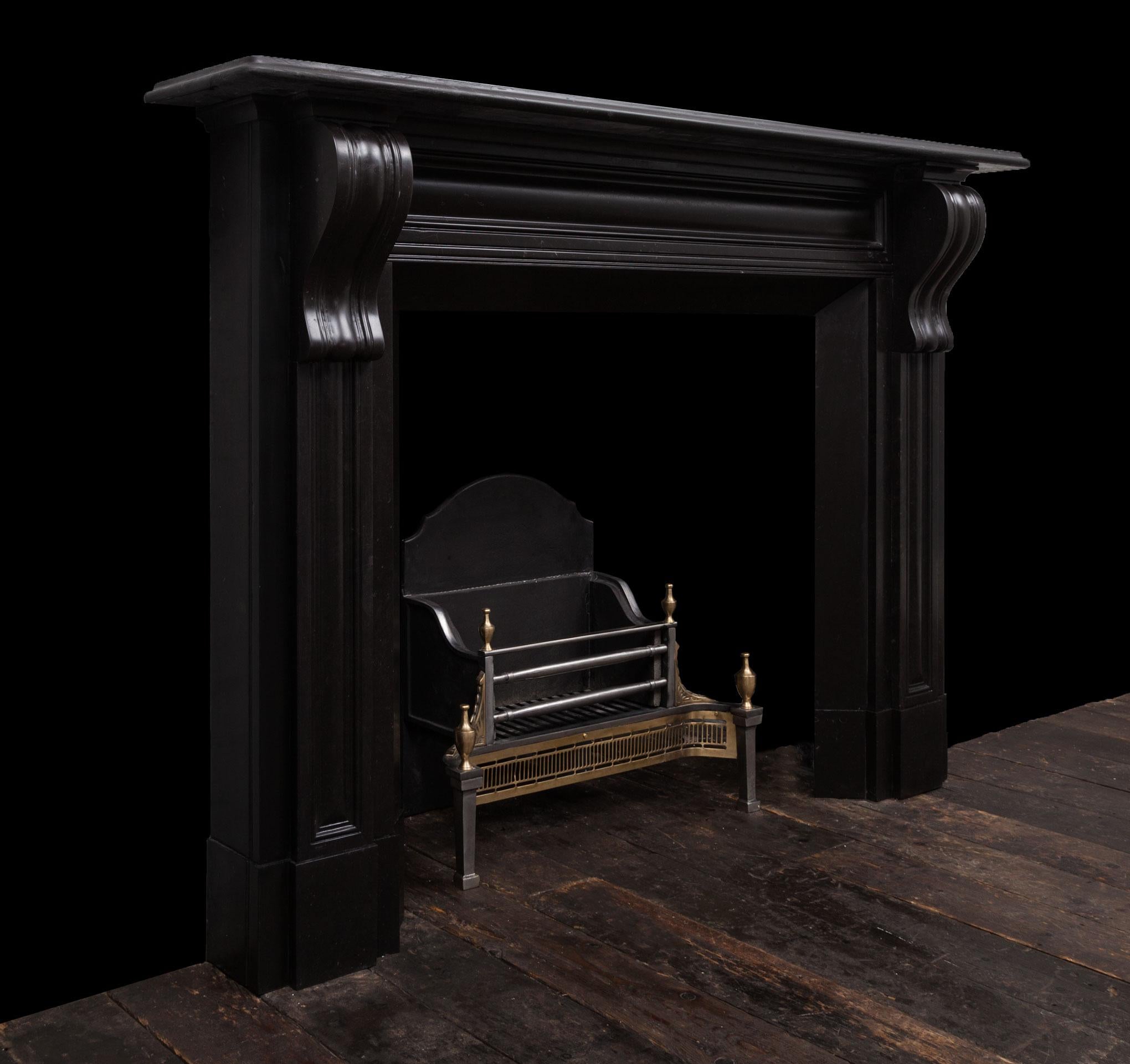Regency Irish Corbel Marble Fireplace