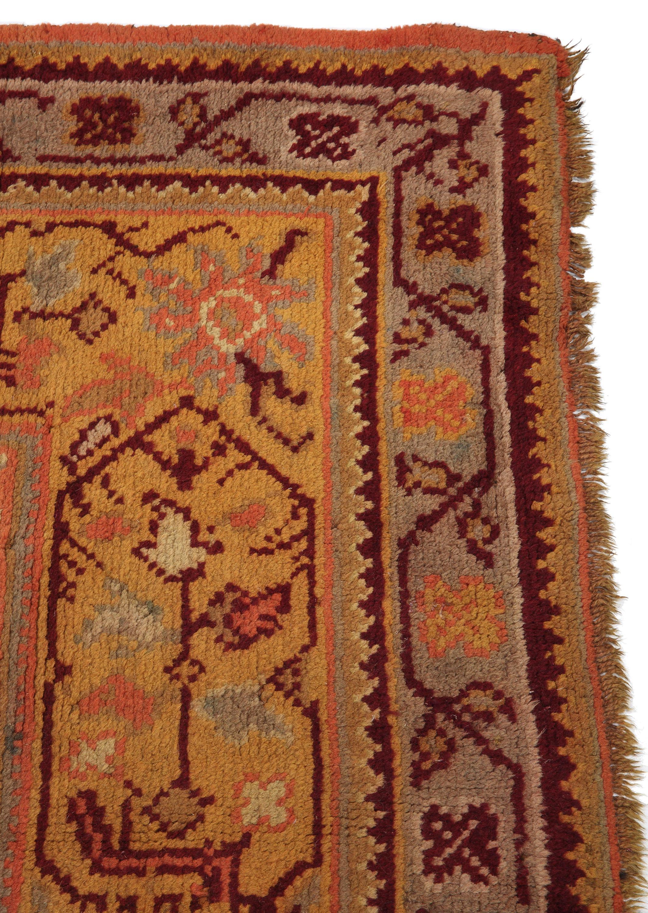 Alfombra irlandesa de Donegal (3503), principios del siglo XX en Bueno estado para la venta en London, GB