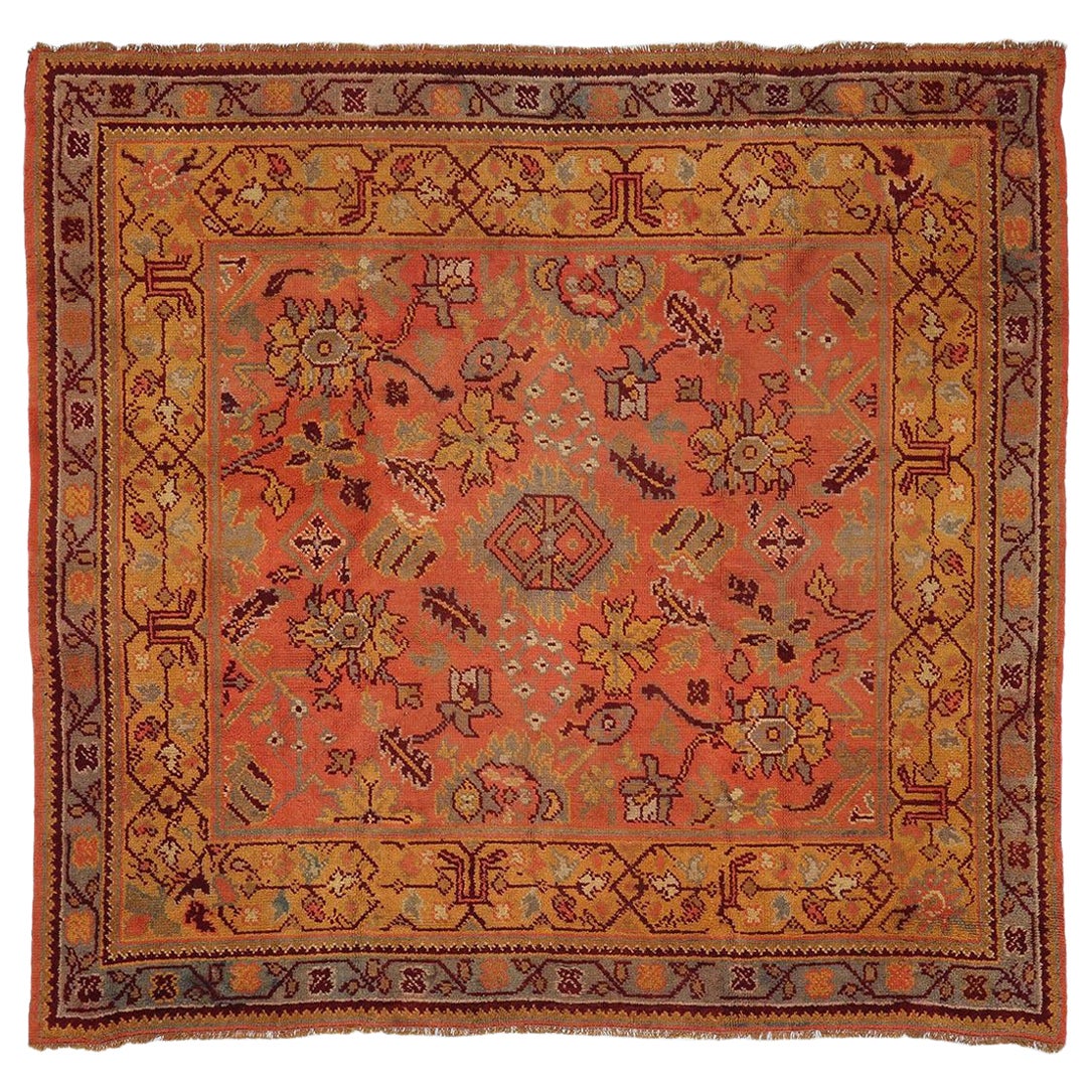 Alfombra irlandesa de Donegal (3503), principios del siglo XX en venta