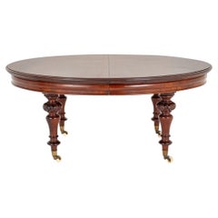 Irish Extending Dining Table Mahogany 1850 14 Seater
