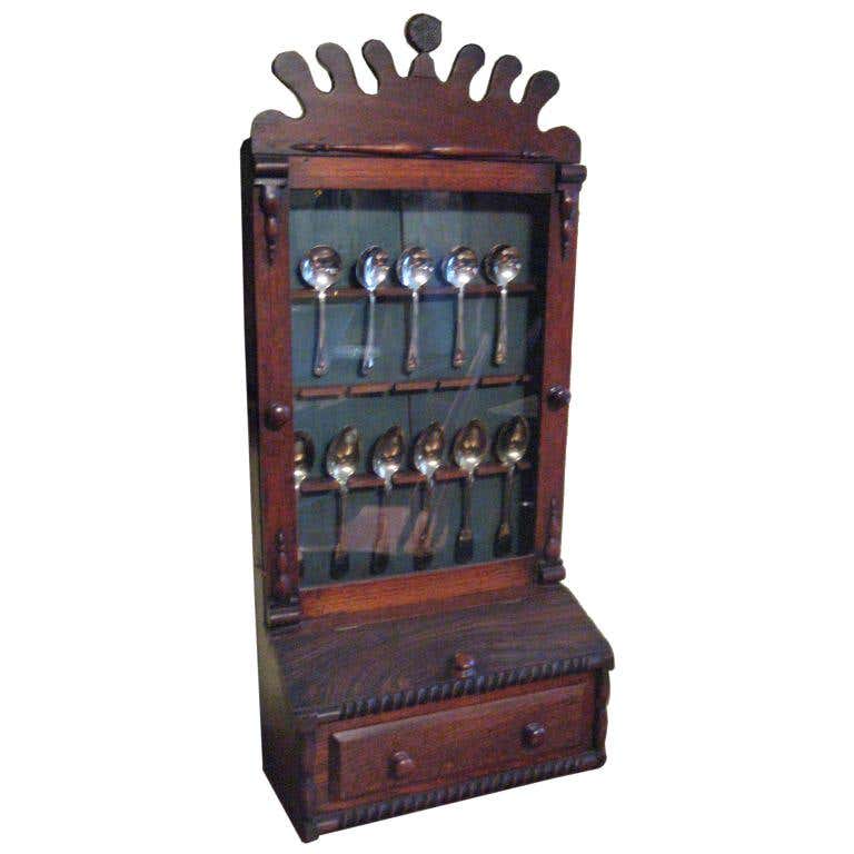 Irish Folk Art Spoon Rack For Sale at 1stDibs | spoon racks for sale ...