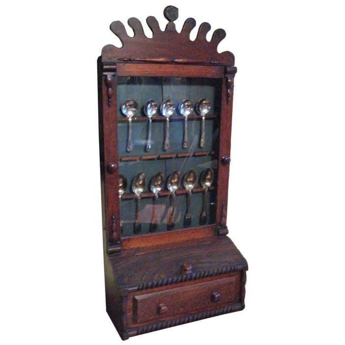 Irish Folk Art Spoon Rack For Sale at 1stDibs | spoon racks for sale ...