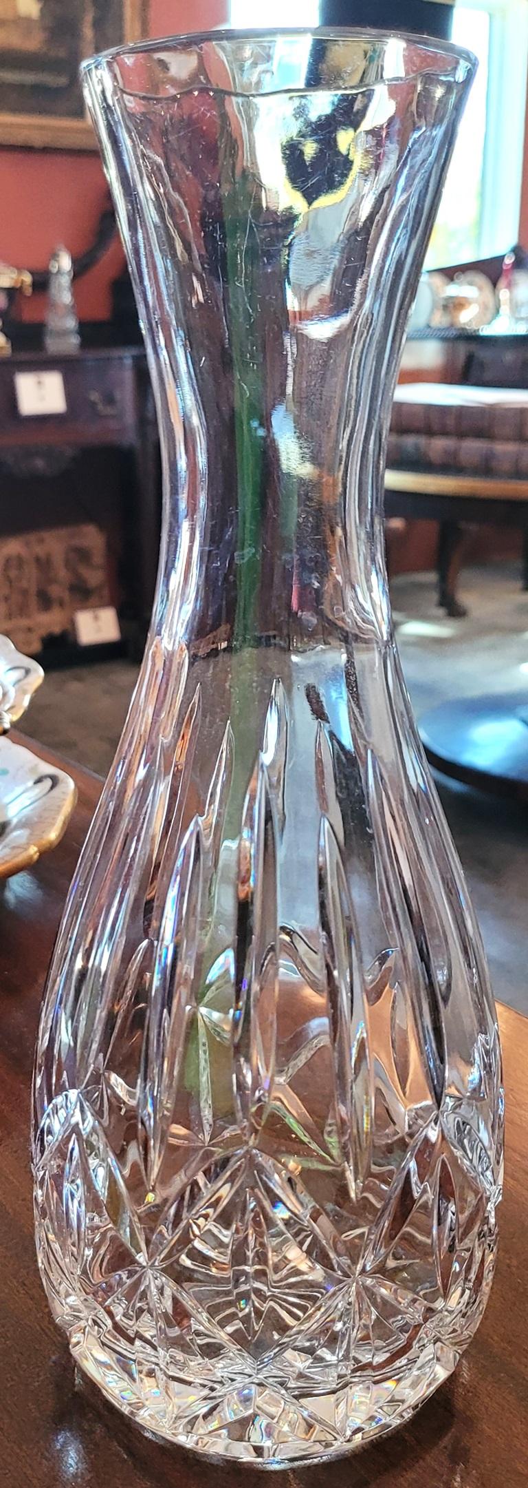 Irish Galway Crystal 11.5 inch Open Decanter For Sale 1