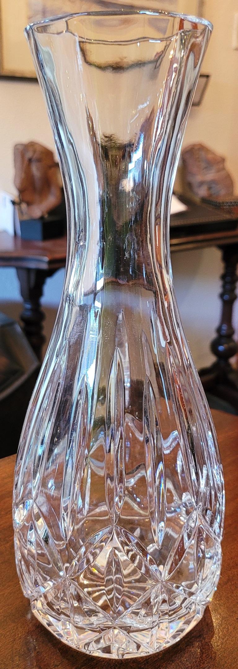Irish Galway Crystal 11.5 inch Open Decanter For Sale 2