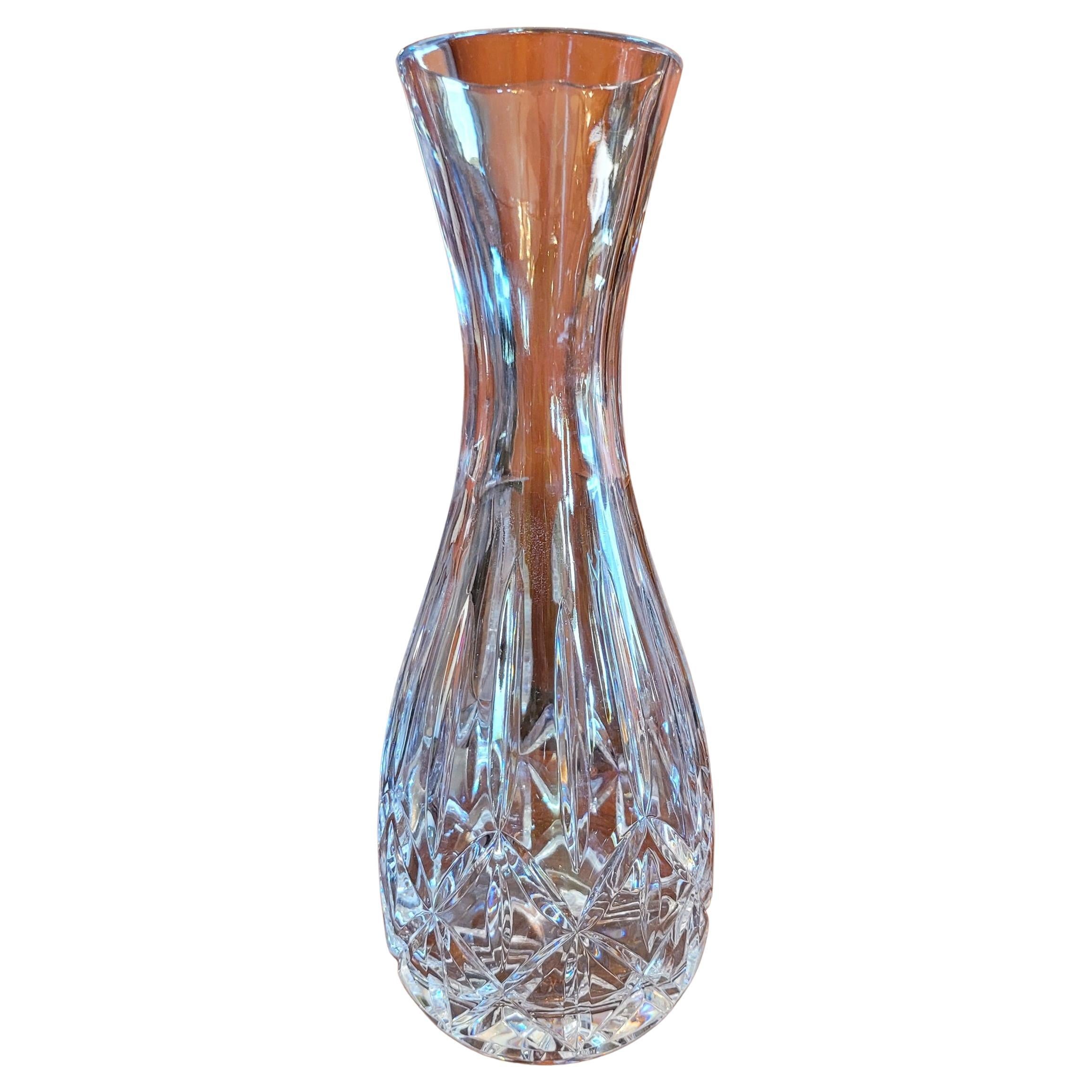 Irish Galway Crystal 11.5 inch Open Decanter For Sale