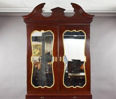 Armario secreter irlandés de caoba Jorge II