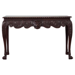 Irischer Beistelltisch aus Mahagoni George II