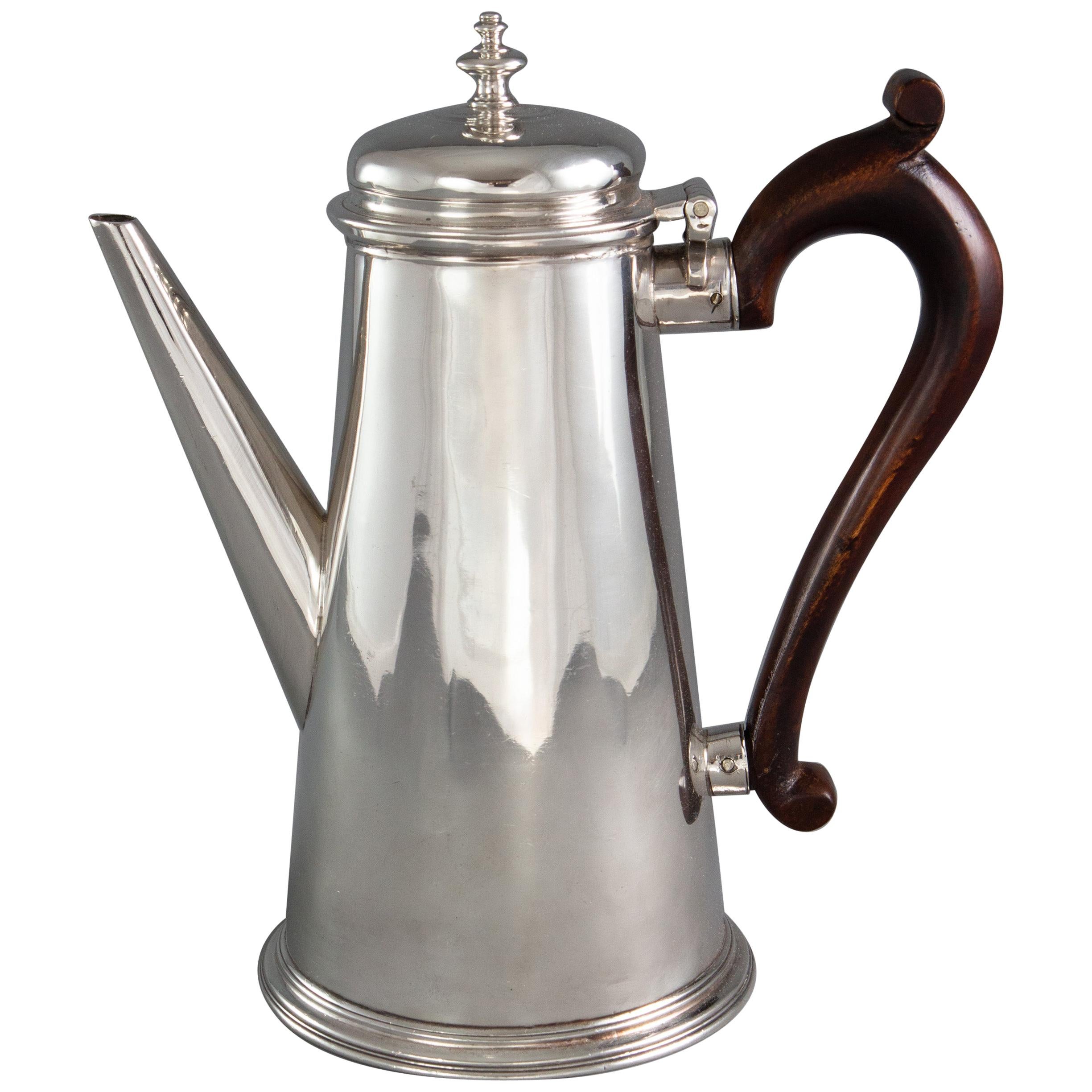 Irish George II Silver Coffee Pot, Dublin 1732