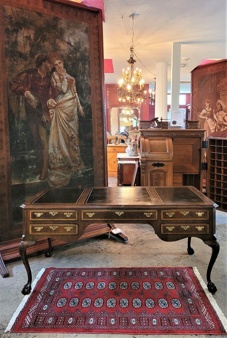 Irish George II Style Henredon Desk 11