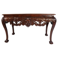 Irish George II style mahogany Serving table