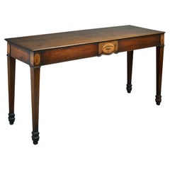 Antique Irish George III Mahogany Side Table