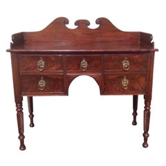 Irish Georgian Antique Side Board of Very Neat Proportions