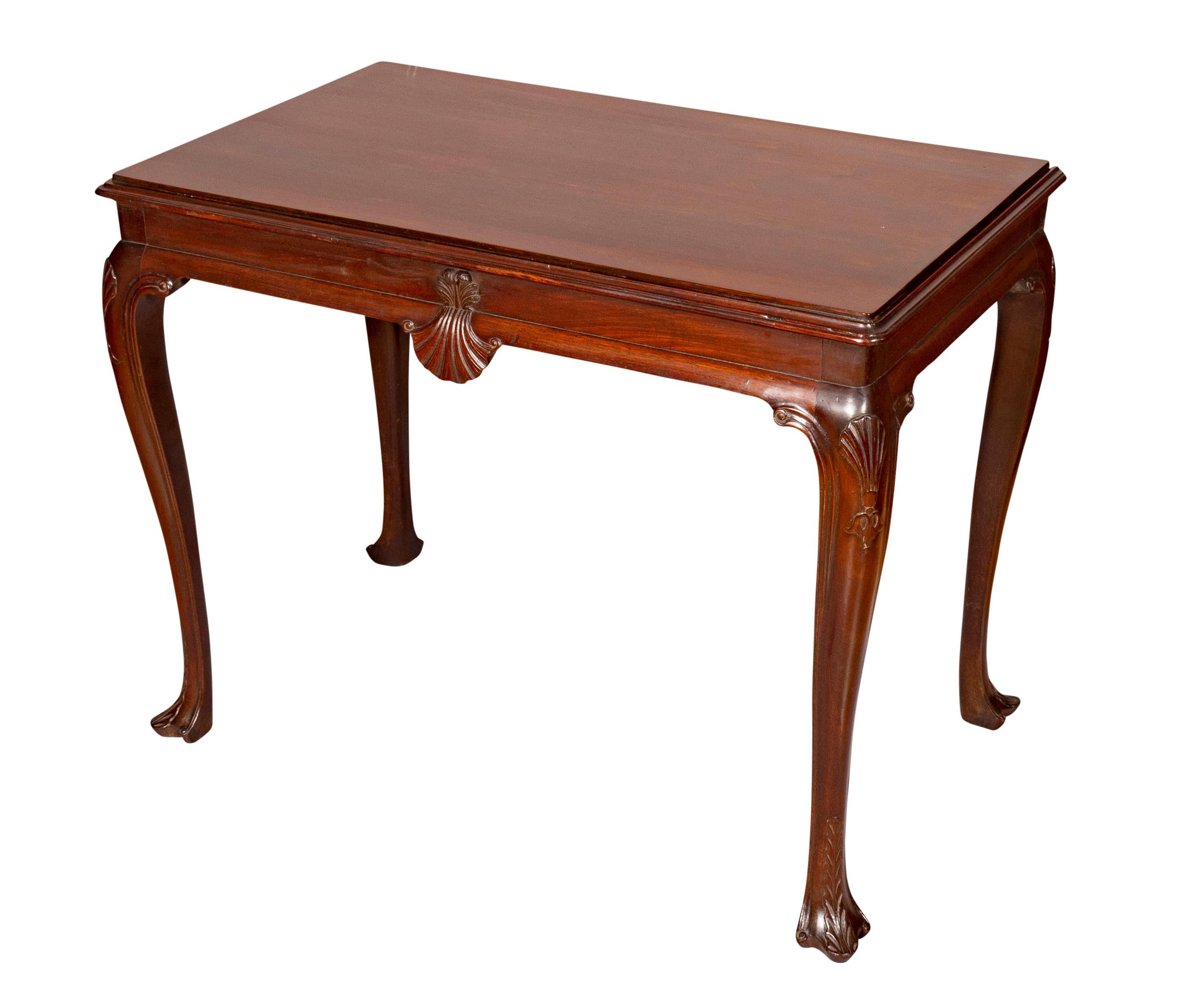 Irish Georgian Mahogany Console Table For Sale 4