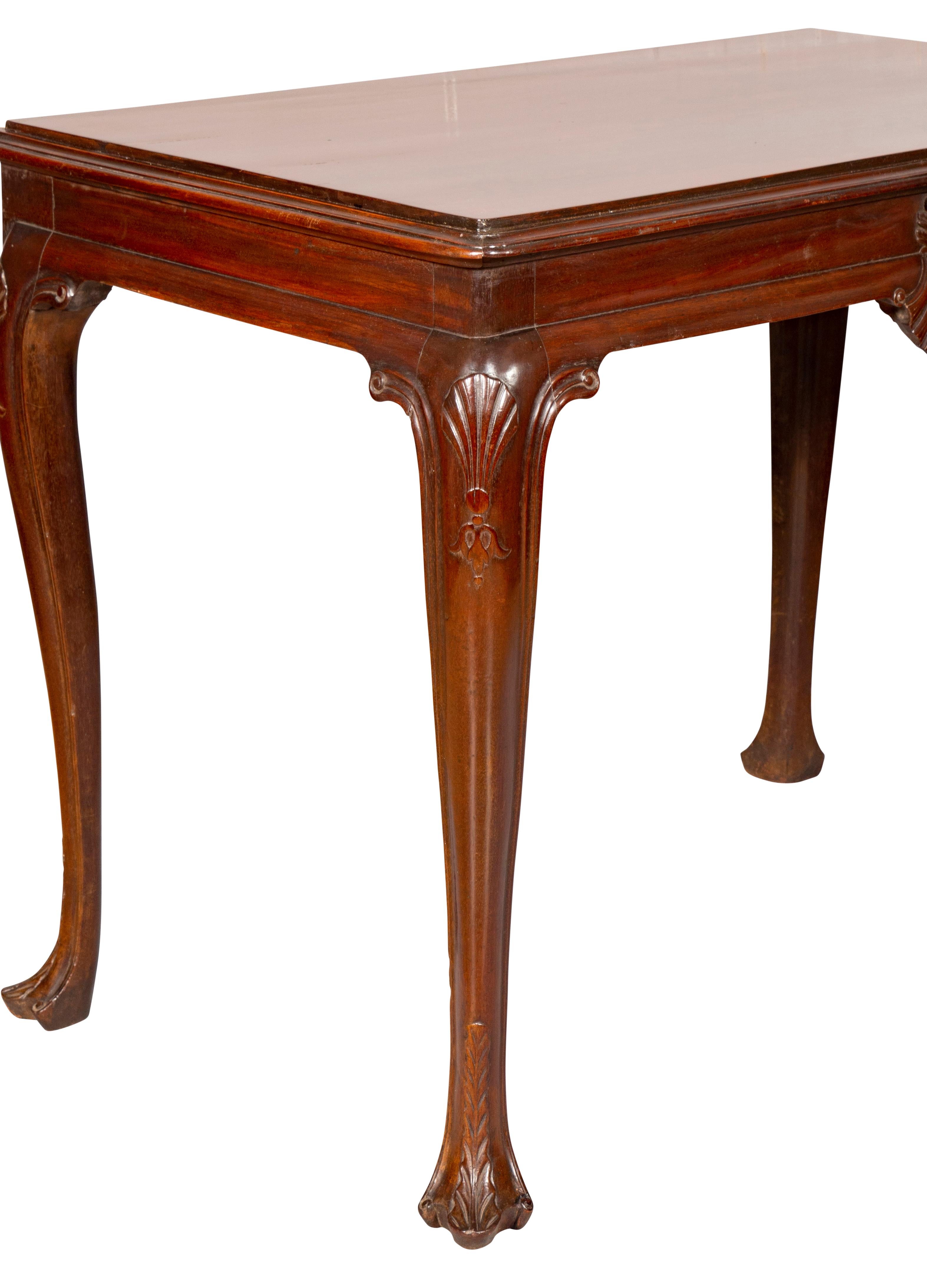 Irish Georgian Mahogany Console Table For Sale 11
