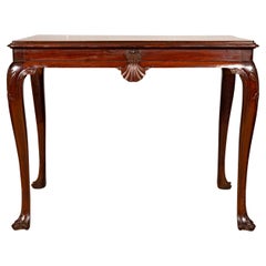 Irish Georgian Mahogany Console Table