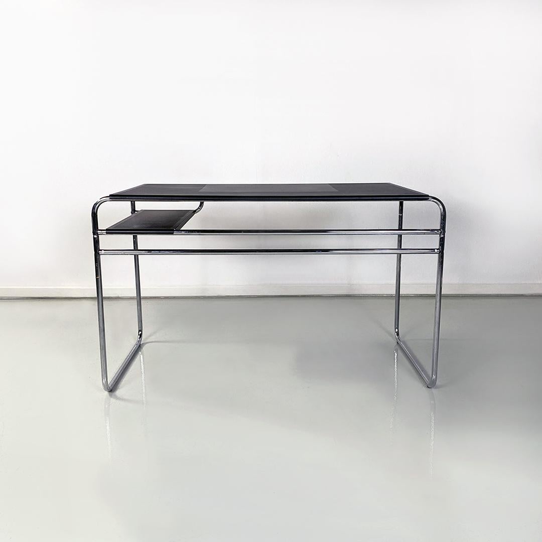 Ensemble de chaise et de bureau de style international irlandais en métal par Eileen Gray, 1970 13