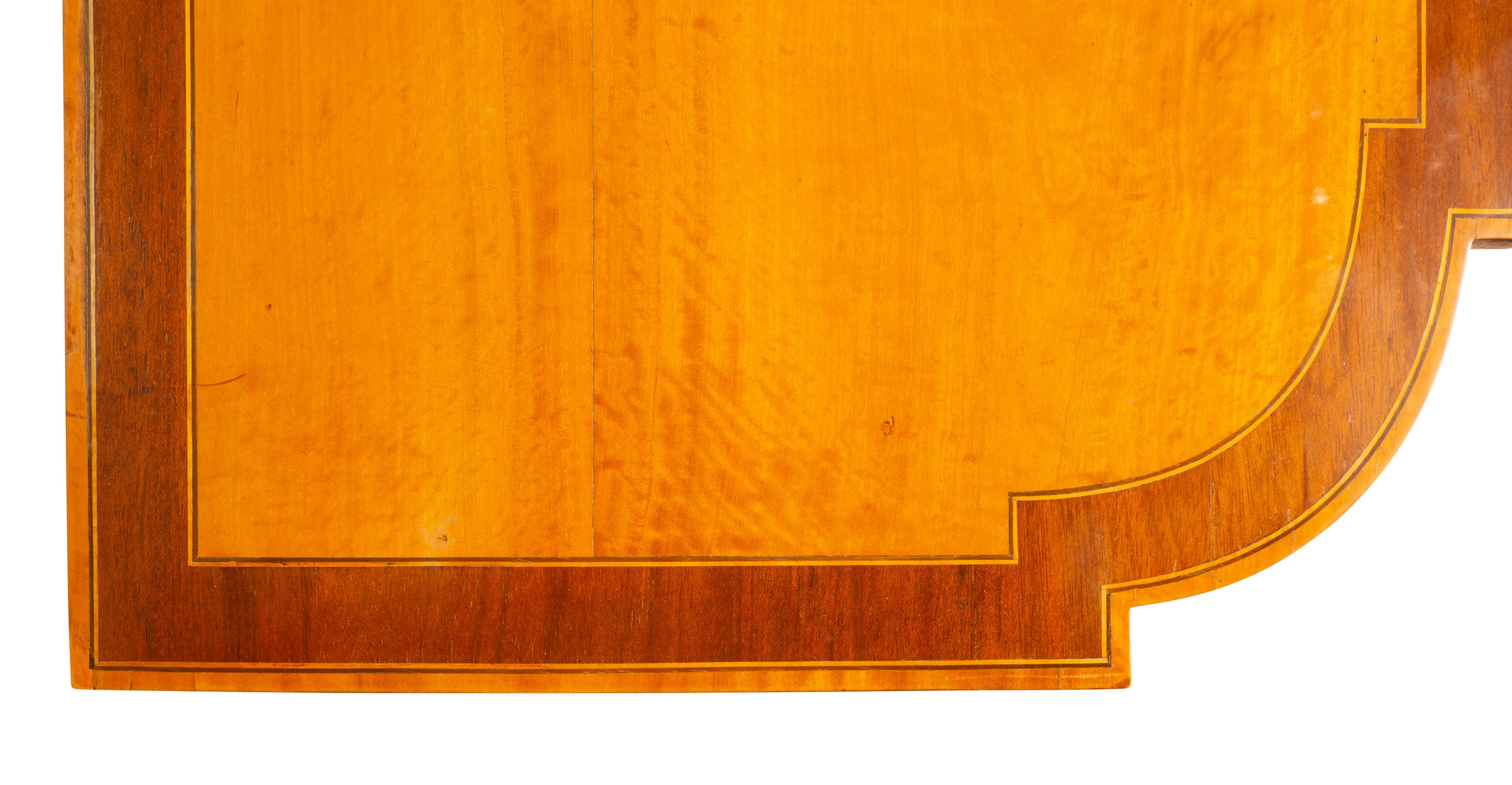 Irish Late George III Satinwood and Amaranth Side Cabinet For Sale 12