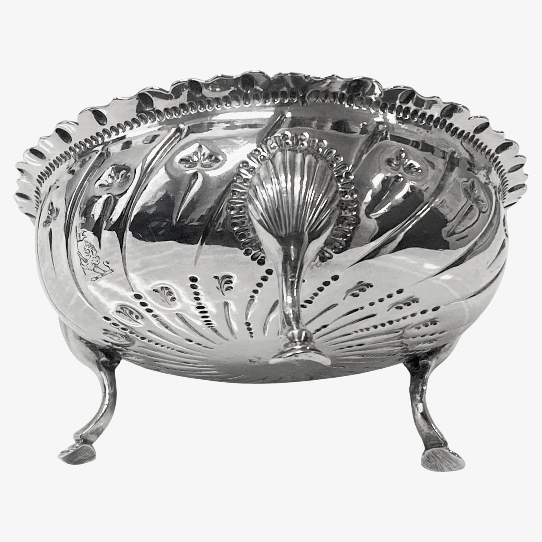 18th Century and Earlier Irish Limerick Provincial Silver Sugar Bowl John Hackett C.1780