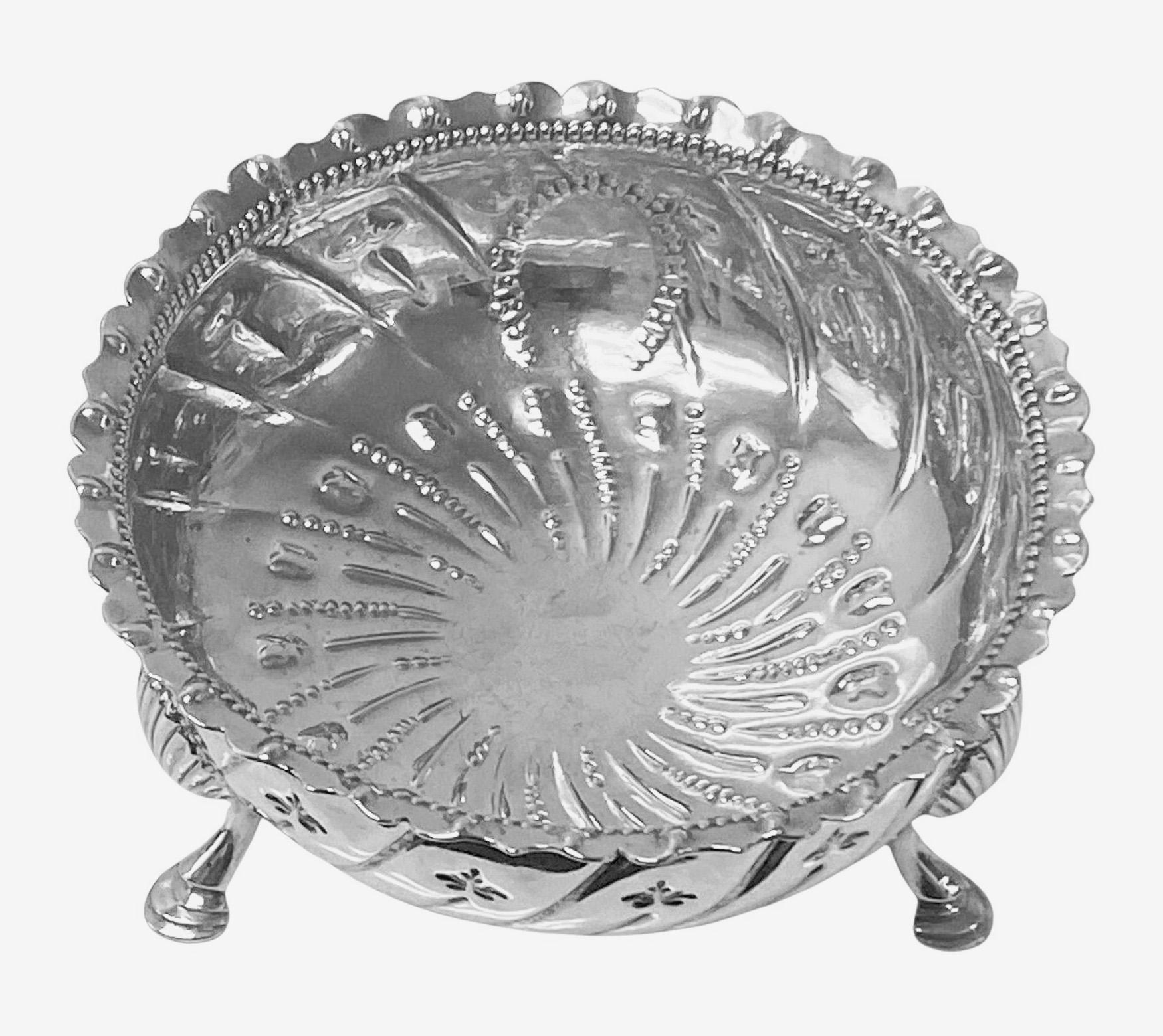 Sterling Silver Irish Limerick Provincial Silver Sugar Bowl John Hackett C.1780