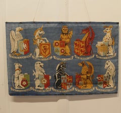 Irish Linen “The Queen’s Beasts”  A wonderful portal of the Royal Beasts