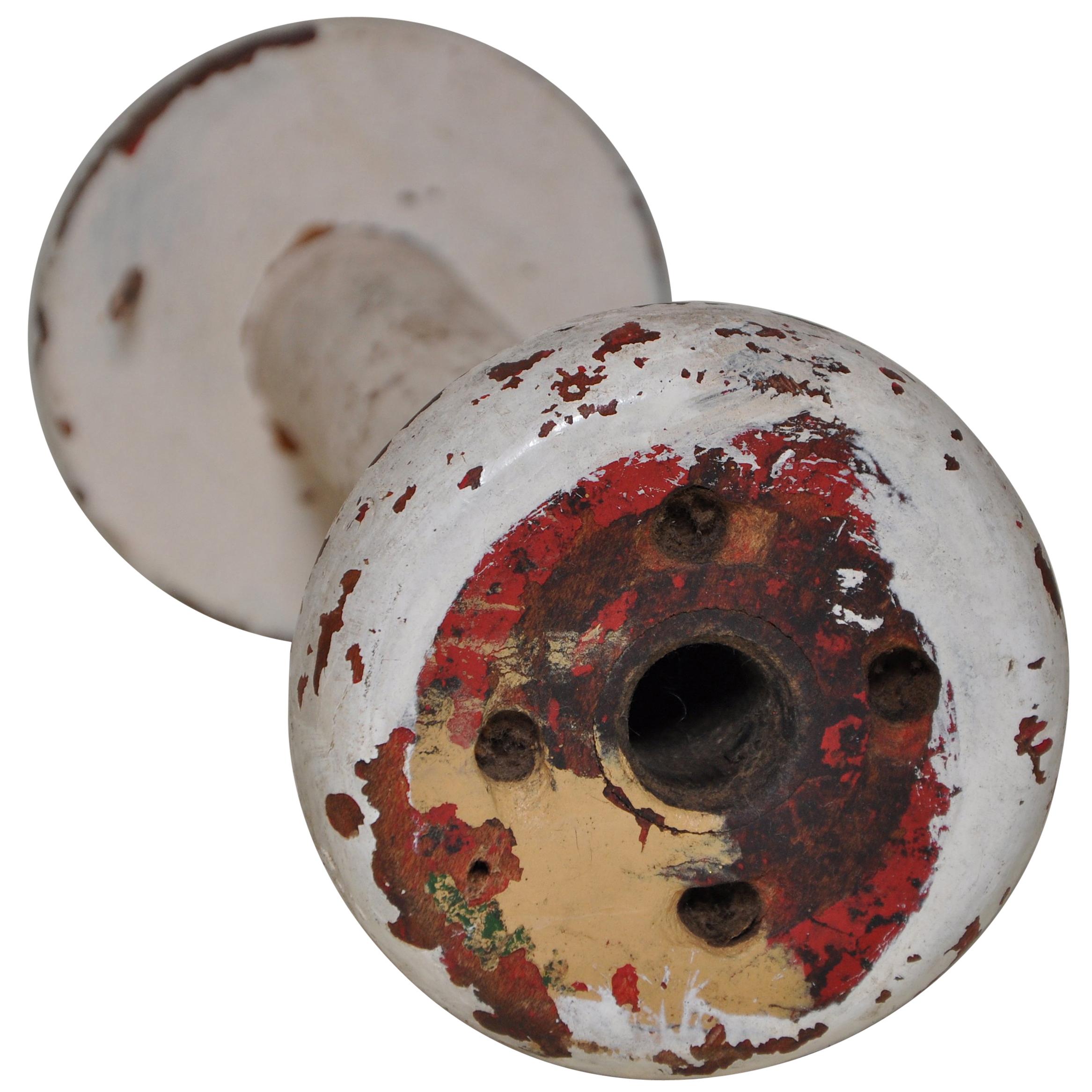Antique Wooden Bobbin Spools For Sale on 1stDibs