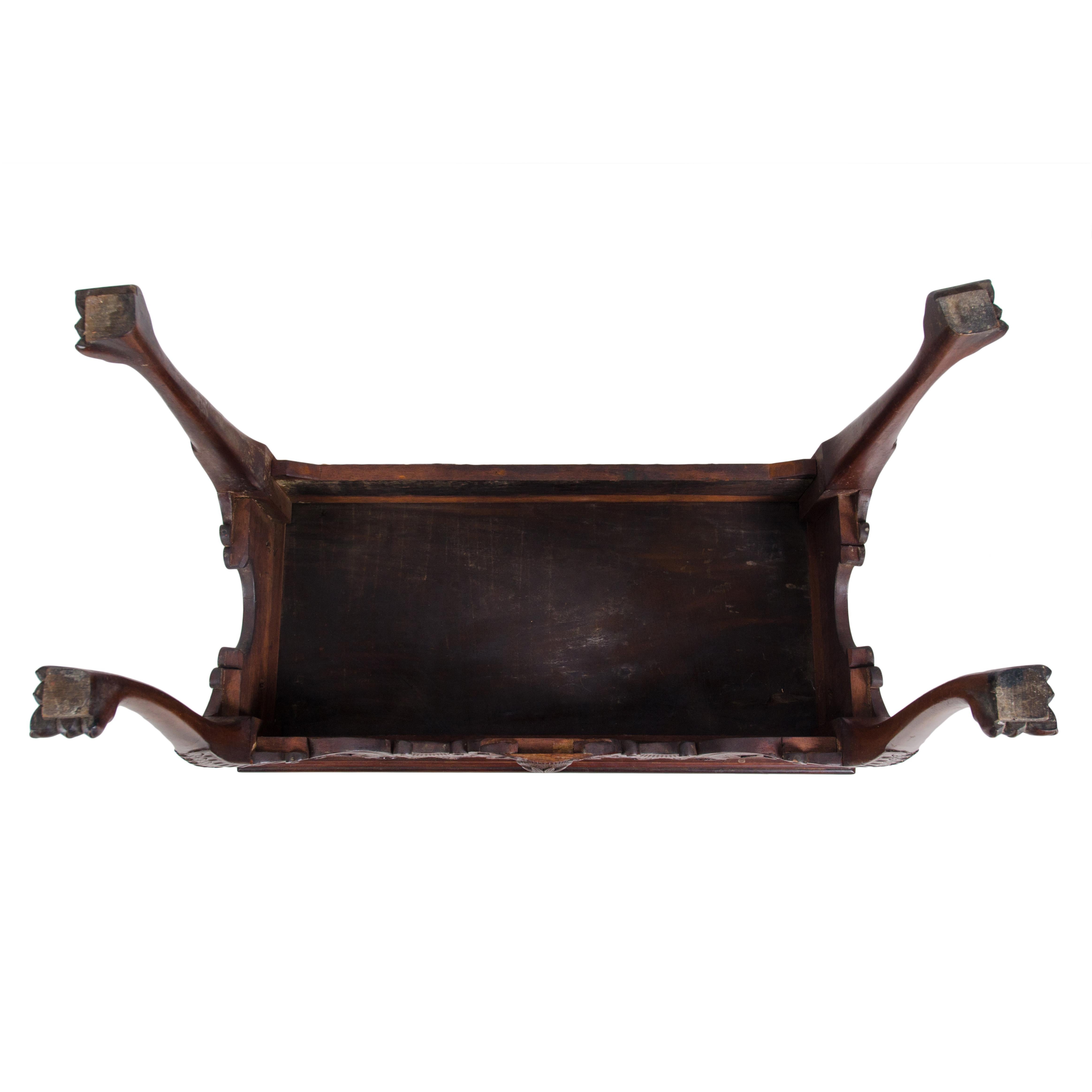Irish Mahogany Side Table, 19th Century For Sale 10