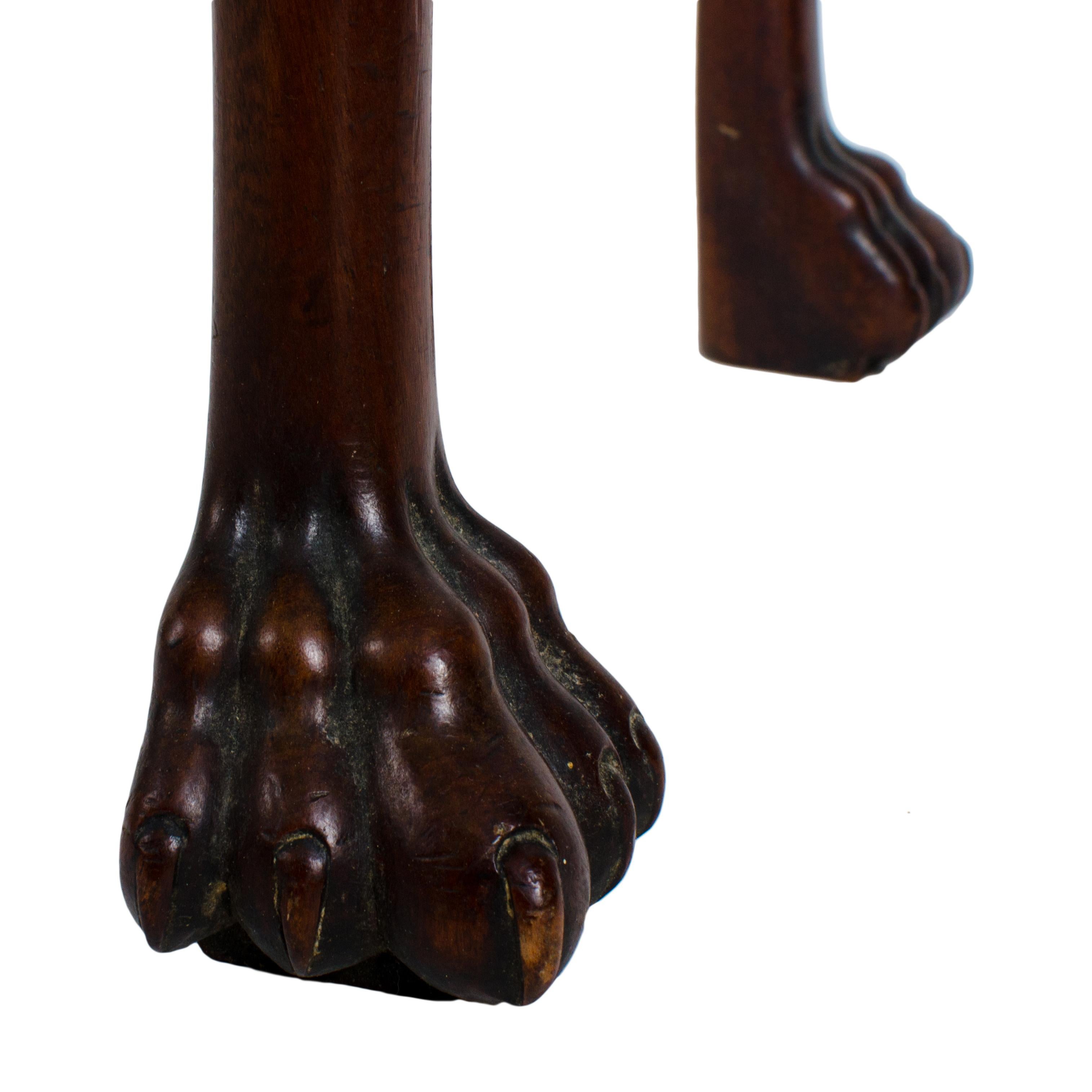 Irish Mahogany Side Table, 19th Century For Sale 5