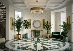 Irish Marble and Brass Italian Wall Lights and Sconces, 2020