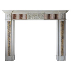 Antique Irish Neo-Classical Chimneypiece