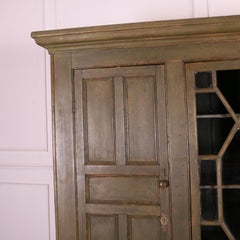 Irish Painted Pine Cupboard