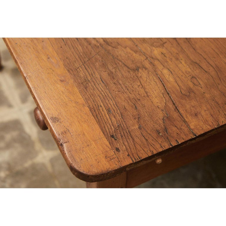 Irish Pine Table/Desk For Sale at 1stDibs