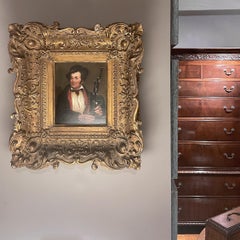 Irish Piper 'Portrait of a Man with Bagpipes', by William Mulready '1786-1863'