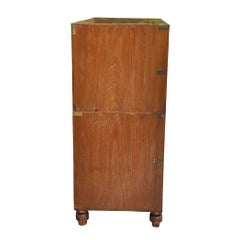 Irish Regency Mahogany Campaign Chest