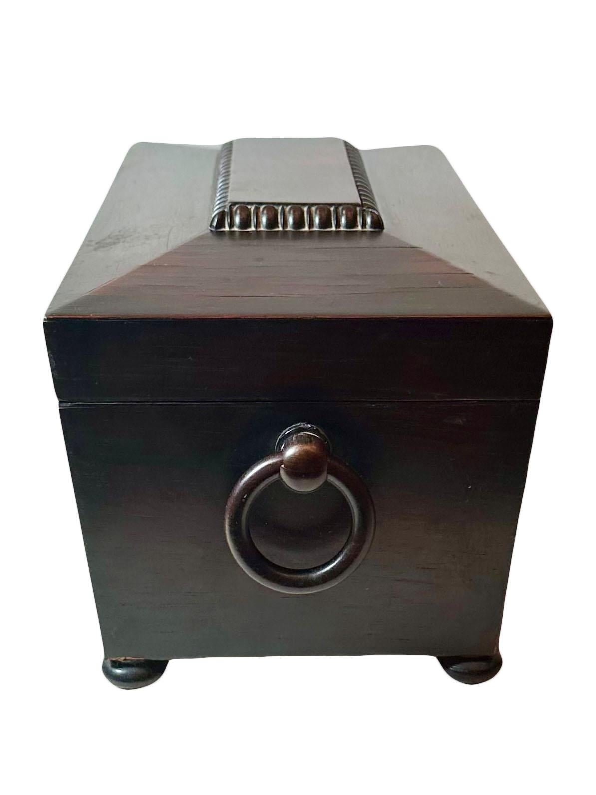 Irish Regency Tea Caddy For Sale 1