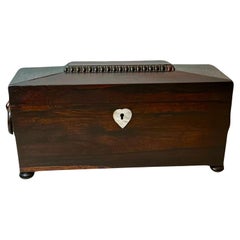 Irish Regency Tea Caddy
