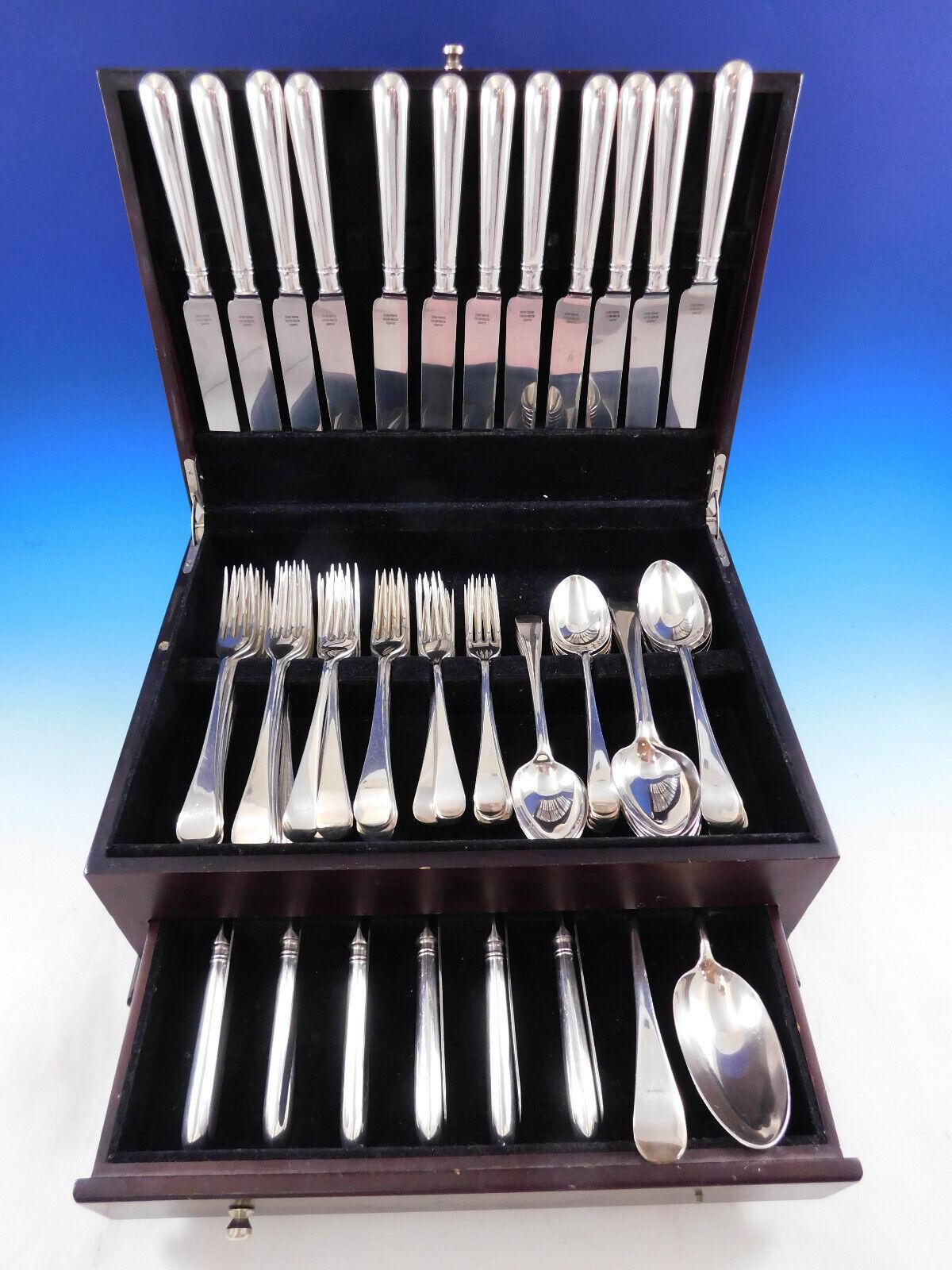Irish Rib BY JAMES ROBINSON

For 70 years, James Robinson has been selling exquisite handmade sterling silver flatware in Sheffield, England. Today, the silver is still made in the traditional way. They start with a rectangular strip of silver,