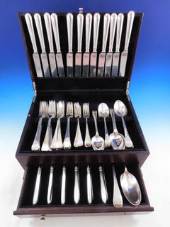 Irish Rib by James Robinson Servizio di posate in argento Sterling 12 Set 86 Pezzi