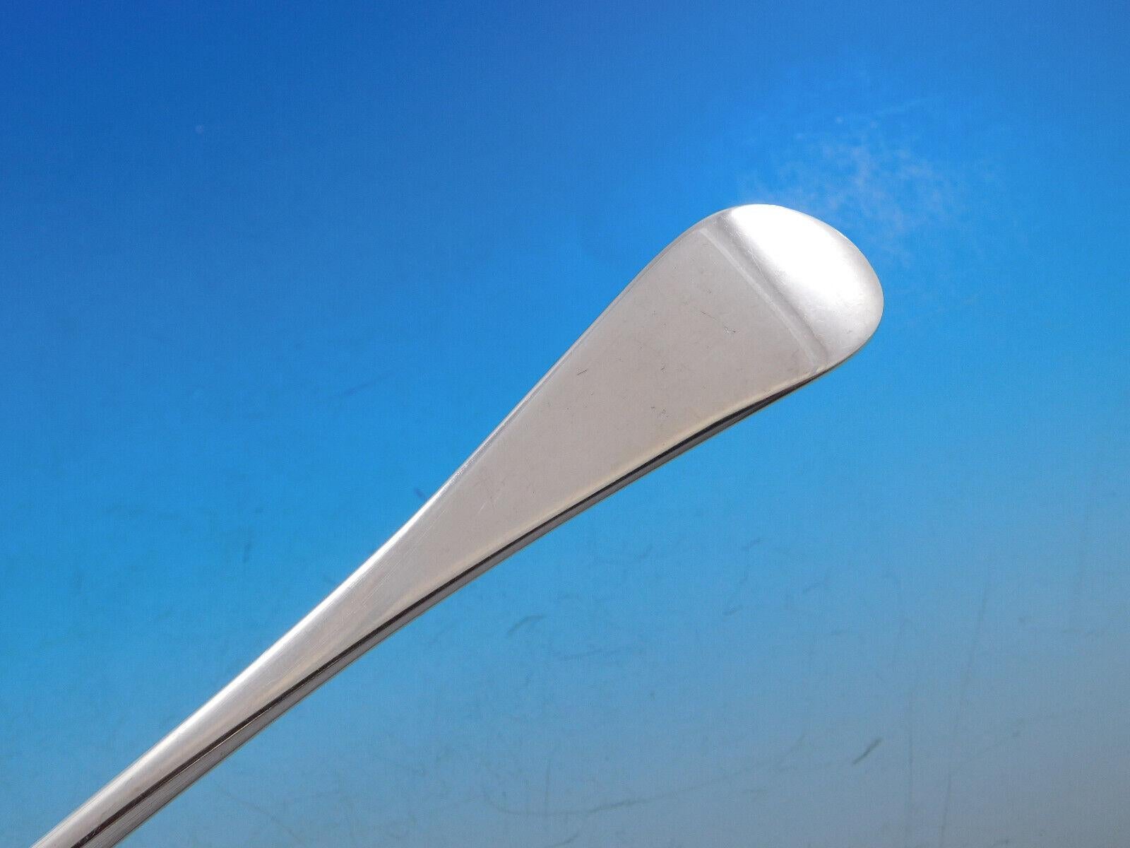 20ième siècle Service de couverts de table en argent sterling 8 pièces Irish Rib de James Robinson, 58 pièces en vente