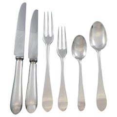 Irish Rib by James Robinson Sterling Silver Flatware Set 12 Service 80 pc Dinner