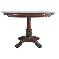 Irish Rosewood and Mahogany Console Table, Early 19th Century