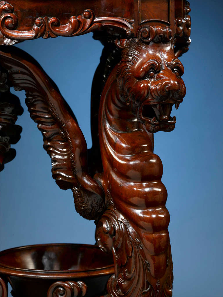 Irish Rosewood Pedestals In Excellent Condition In New Orleans, LA