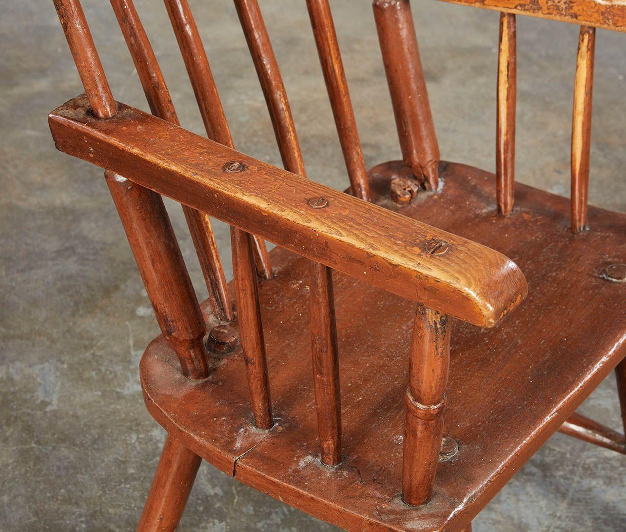Windsor rustico irlandese con schienale a bastone in vendita 4