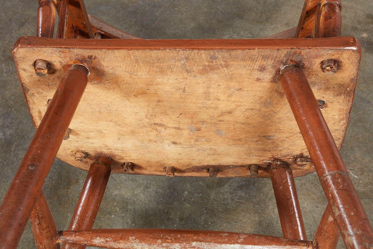 Windsor rustico irlandese con schienale a bastone in vendita 5