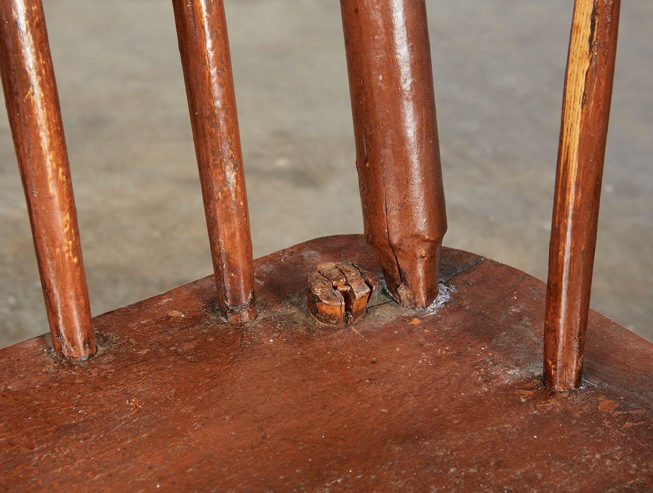 Windsor rustico irlandese con schienale a bastone in vendita 2