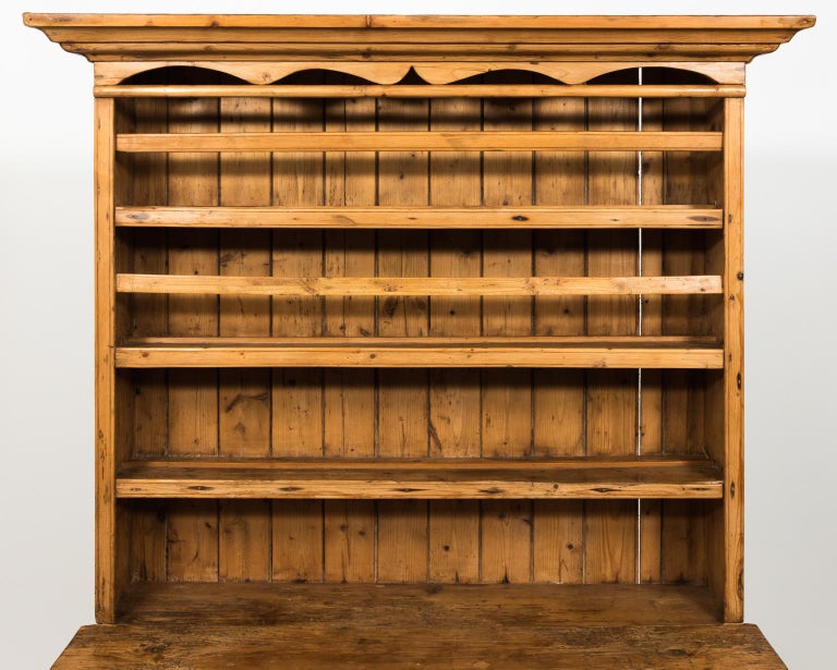 Irish Scrub Pine Cupboard at 1stDibs
