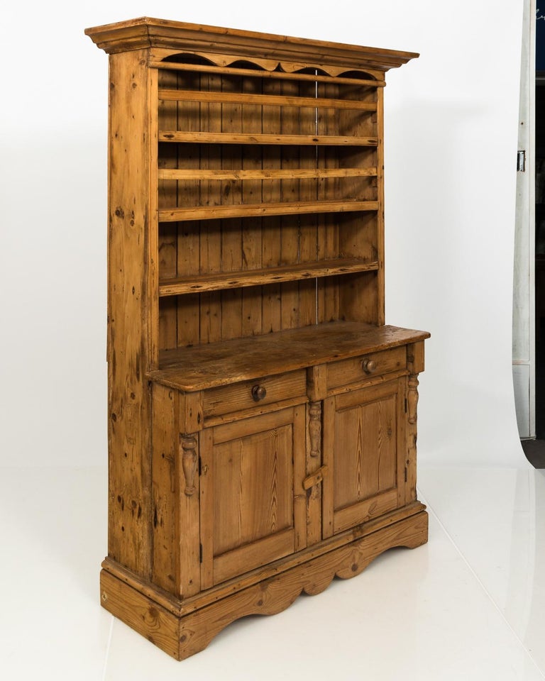 Irish Scrub Pine Cupboard at 1stDibs