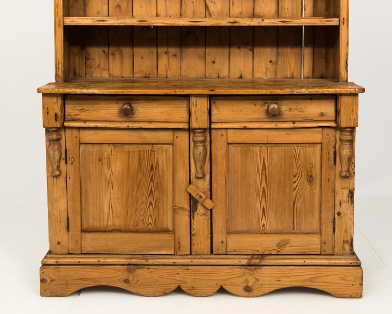 Irish Scrub Pine Cupboard at 1stDibs