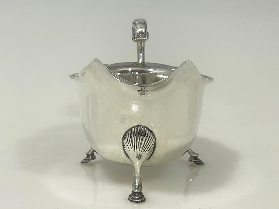 Salsera de plata irlandesa de West & Son, Dublín, 1920 Silver en venta